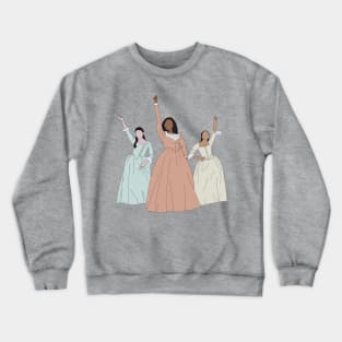 Angelica, eliza and peggy Crewneck Sweatshirt